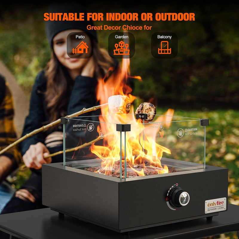 6.74KW 16" Tabletop Gas Fire Pit