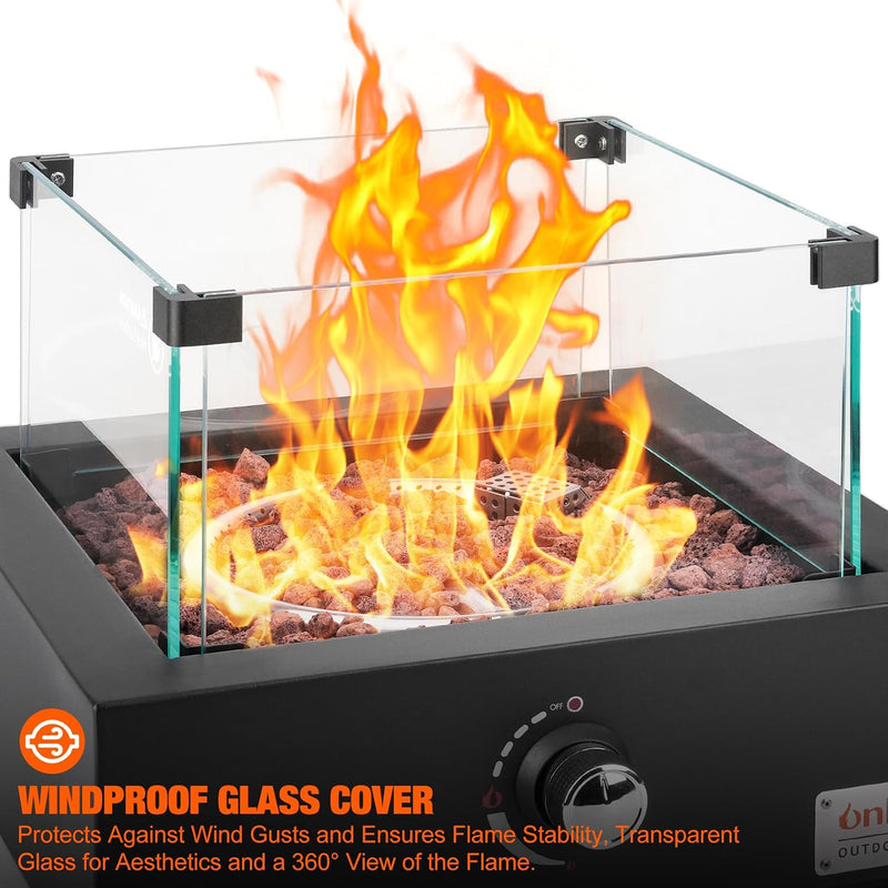 6.74KW 16" Tabletop Gas Fire Pit