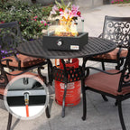 6.74KW 16" Tabletop Gas Fire Pit
