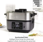 6.8L Kitchen Food Steamer Perfectly Synchronised Meal Solution