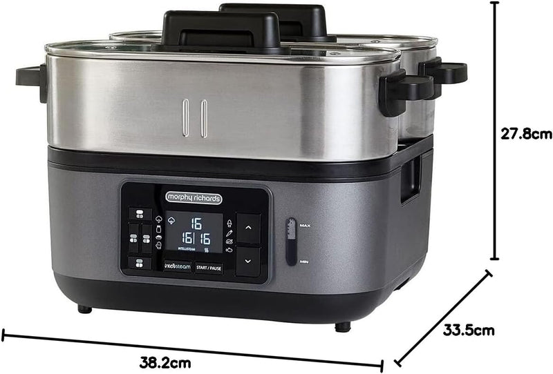 6.8L Kitchen Food Steamer Perfectly Synchronised Meal Solution