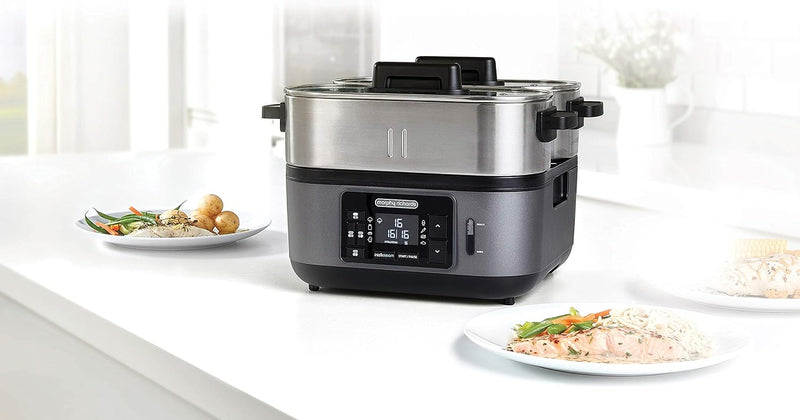 6.8L Kitchen Food Steamer Perfectly Synchronised Meal Solution