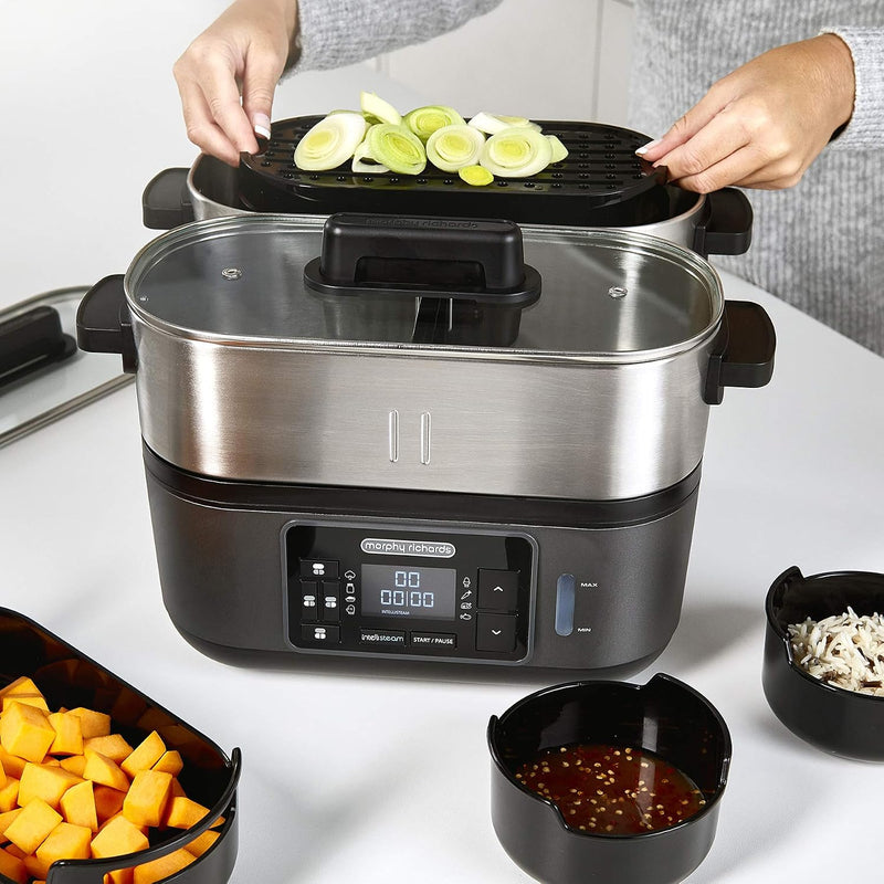 6.8L Kitchen Food Steamer Perfectly Synchronised Meal Solution