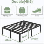 6 Bed Frame 41CM High with Rounded