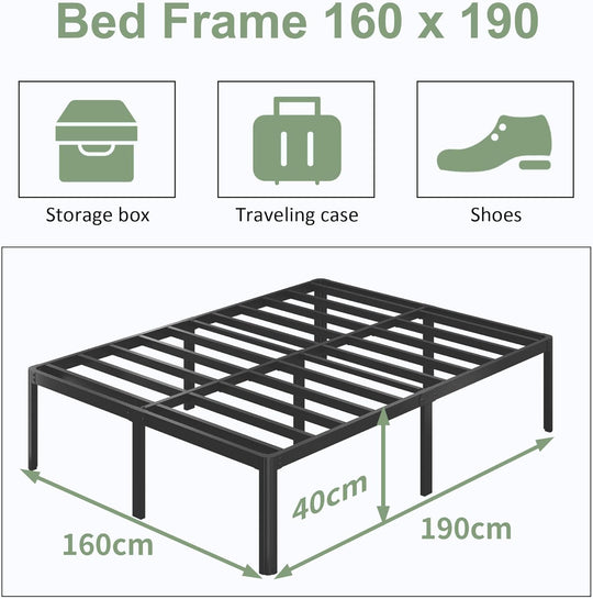 6 Bed Frame 41CM High with Rounded
