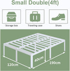 6 Bed Frame 41CM High with Rounded