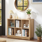 6 Cube Storage Bookcase 40" Wide Wooden Book