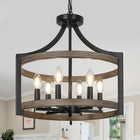 Black+faux Wood Grain