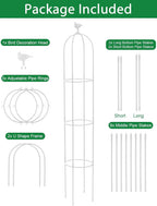 6 Feet Tall Garden Trellis for Climbing Plants