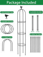 6 Feet Tall Garden Trellis for Climbing Plants