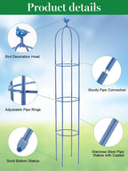 6 Feet Tall Garden Trellis for Climbing Plants