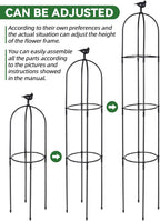 6 Feet Tall Garden Trellis for Climbing Plants
