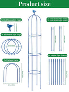 6 Feet Tall Garden Trellis for Climbing Plants