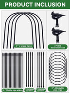 6 Feet Tall Garden Trellis for Climbing Plants