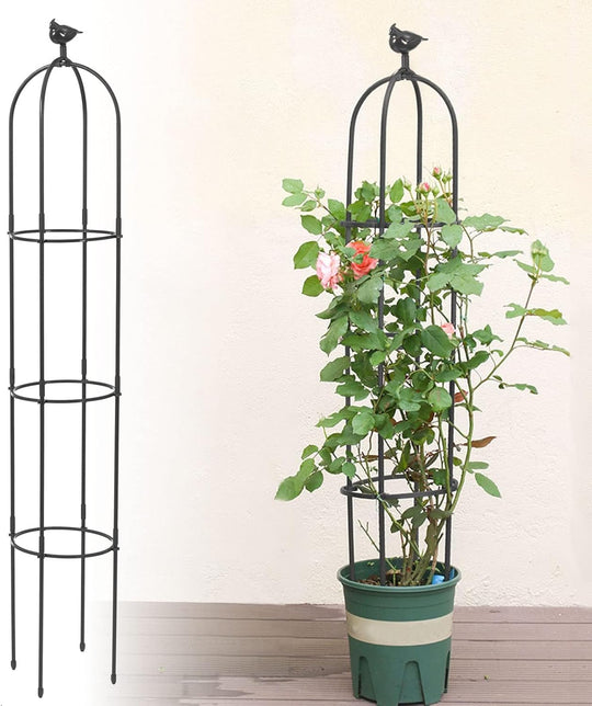 6 Feet Tall Garden Trellis for Climbing Plants