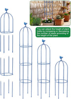 6 Feet Tall Garden Trellis for Climbing Plants