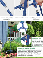 6 Feet Tall Garden Trellis for Climbing Plants