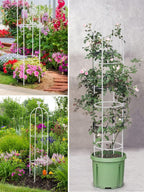 6 Feet Tall Garden Trellis for Climbing Plants