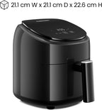 8.5L Compact Air Fryer 230degreesc 6-In-1 Turbofry