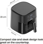8.5L Compact Air Fryer 230degreesc 6-In-1 Turbofry