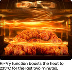 8.5L Compact Air Fryer 230degreesc 6-In-1 Turbofry