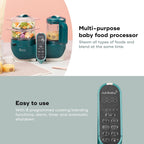 6-In-1 -Purpose Food Processor Steam Cooker Blender Large