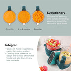 6-In-1 -Purpose Food Processor Steam Cooker Blender Large