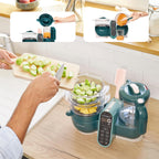 6-In-1 -Purpose Food Processor Steam Cooker Blender Large