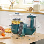 6-In-1 -Purpose Food Processor Steam Cooker Blender Large