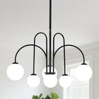 6 Lights Modern Chandeliers Ceiling Light Living Room