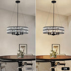 6 Lights Rustic Chandelier Ceiling Living Room Industrial