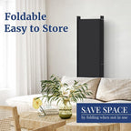 6 Panel Room Divider 6FT Tall Rolling Privacy