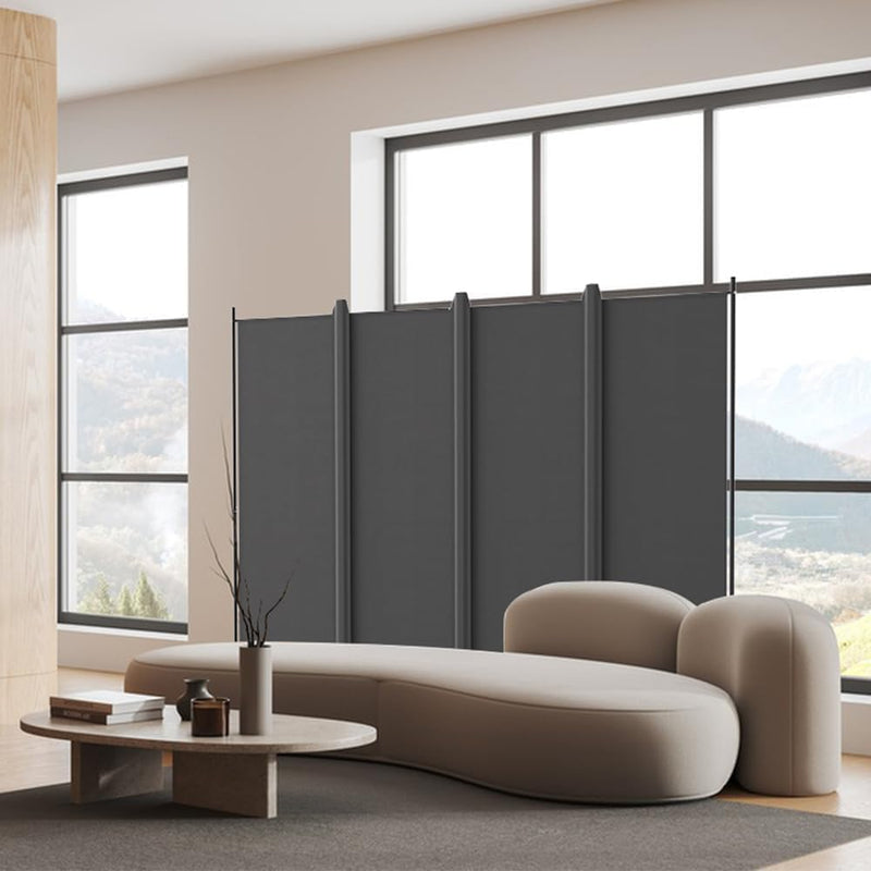 6 Panel Room Divider Folding Privacy Screen Freestanding