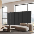 6 Panel Room Divider Folding Privacy Screen Freestanding