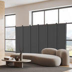 6 Panel Room Divider Folding Privacy Screen Freestanding