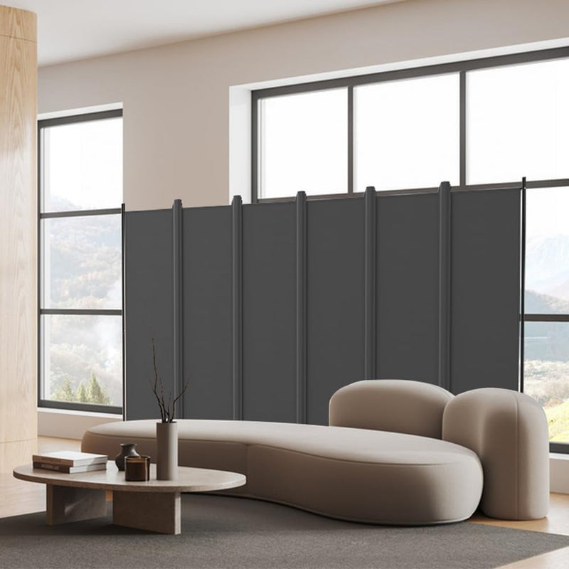 6 Panel Room Divider Folding Privacy Screen Freestanding
