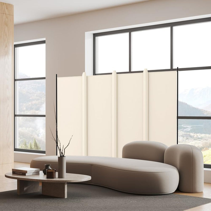 6 Panel Room Divider Folding Privacy Screen Freestanding