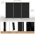 6 Panels 6FT Room Divider and Folding