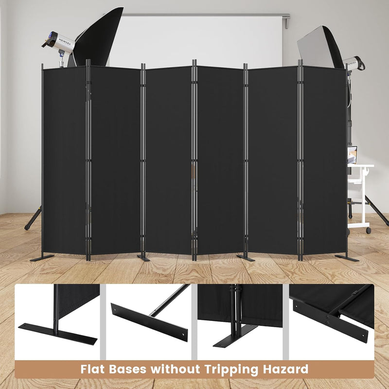 6 Panels 6FT Room Divider and Folding