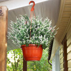 6 Pcs Artificial Lavender Flowers Decorative Plastic Plants