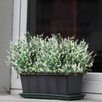 6 Pcs Artificial Lavender Flowers Decorative Plastic Plants