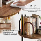 6-Shelf Rotating Bookcase