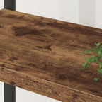 6 Tier Bookcase Modern Large Wide Book Shelf