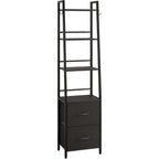 6 Tier Ladder Bookshelf Height 170CM Bookcase