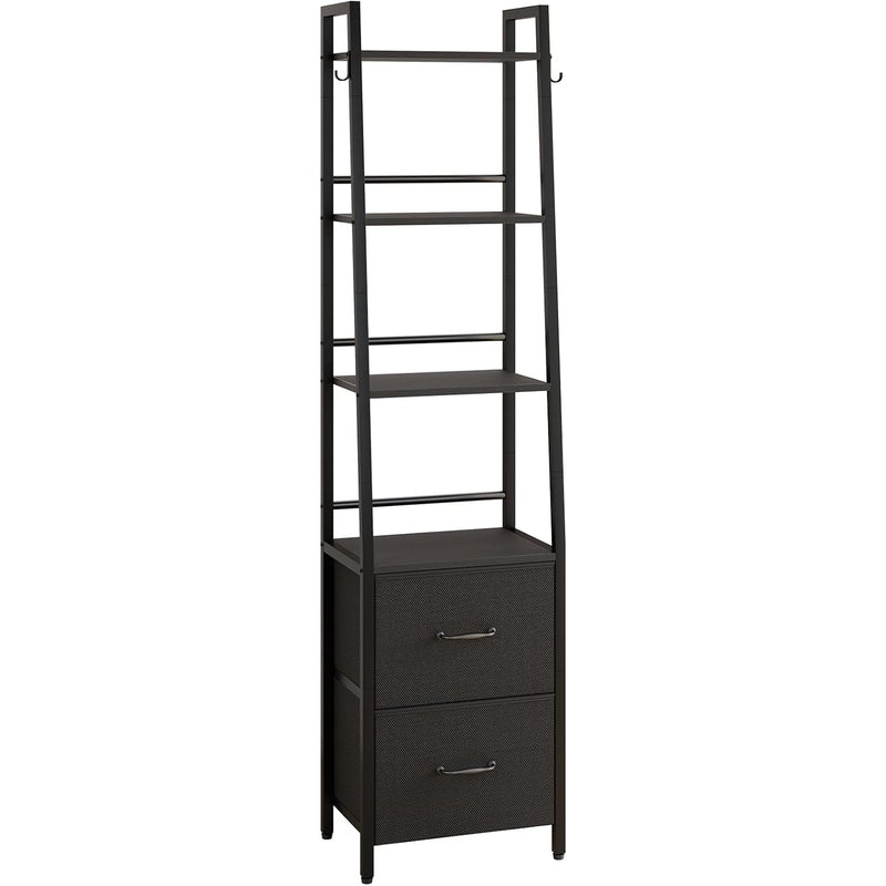 6 Tier Ladder Bookshelf Height 170CM Bookcase