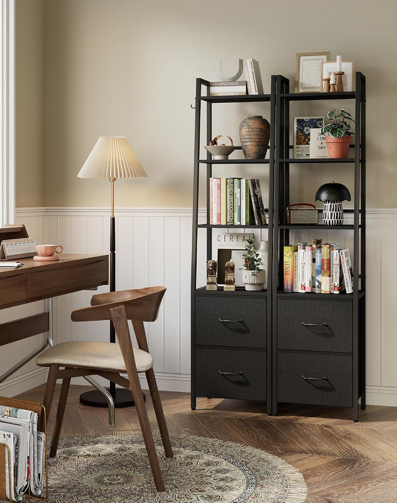 6 Tier Ladder Bookshelf Height 170CM Bookcase