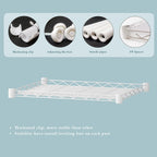 6-Tier Metal Shelving Unit Wire Kitchen Storage