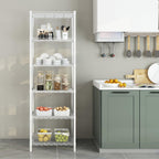 6-Tier Metal Shelving Unit Wire Kitchen Storage