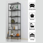6-Tier Metal Shelving Unit Wire Kitchen Storage Units