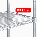 6-Tier Metal Shelving Unit Wire Kitchen Storage Units